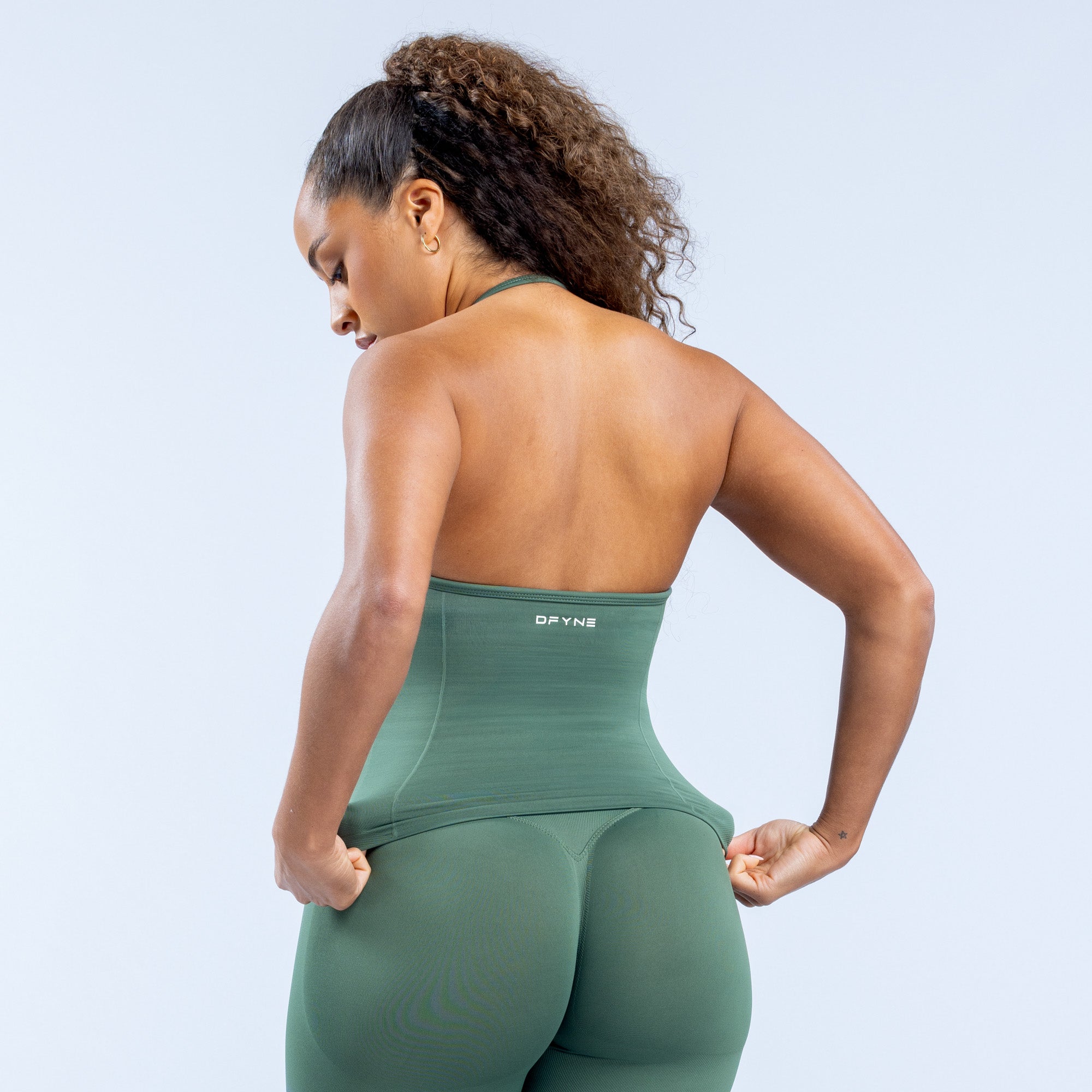 Alternative view of Impact Longline Strappy Top